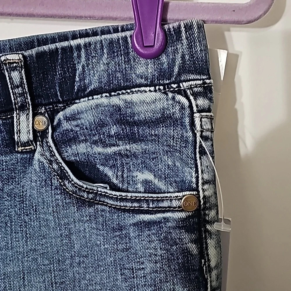 One Teaspoon Phoenix Killers Denim Jogger Pants NWT - Picture 6 of 10